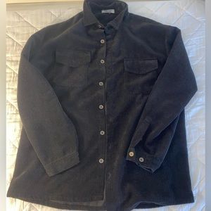 Corduroy Button Up Shirt. Men’s Large.